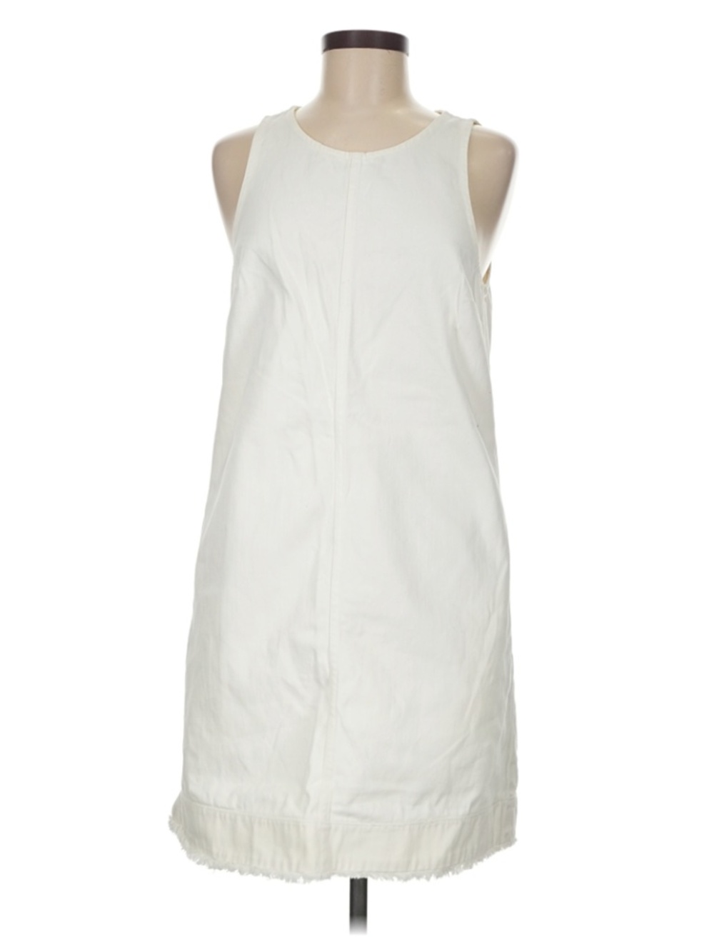 J.Crew White Denim Shift Dress - Size 6